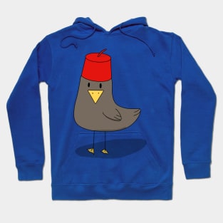 Fezzes Are Cool Bird Hoodie